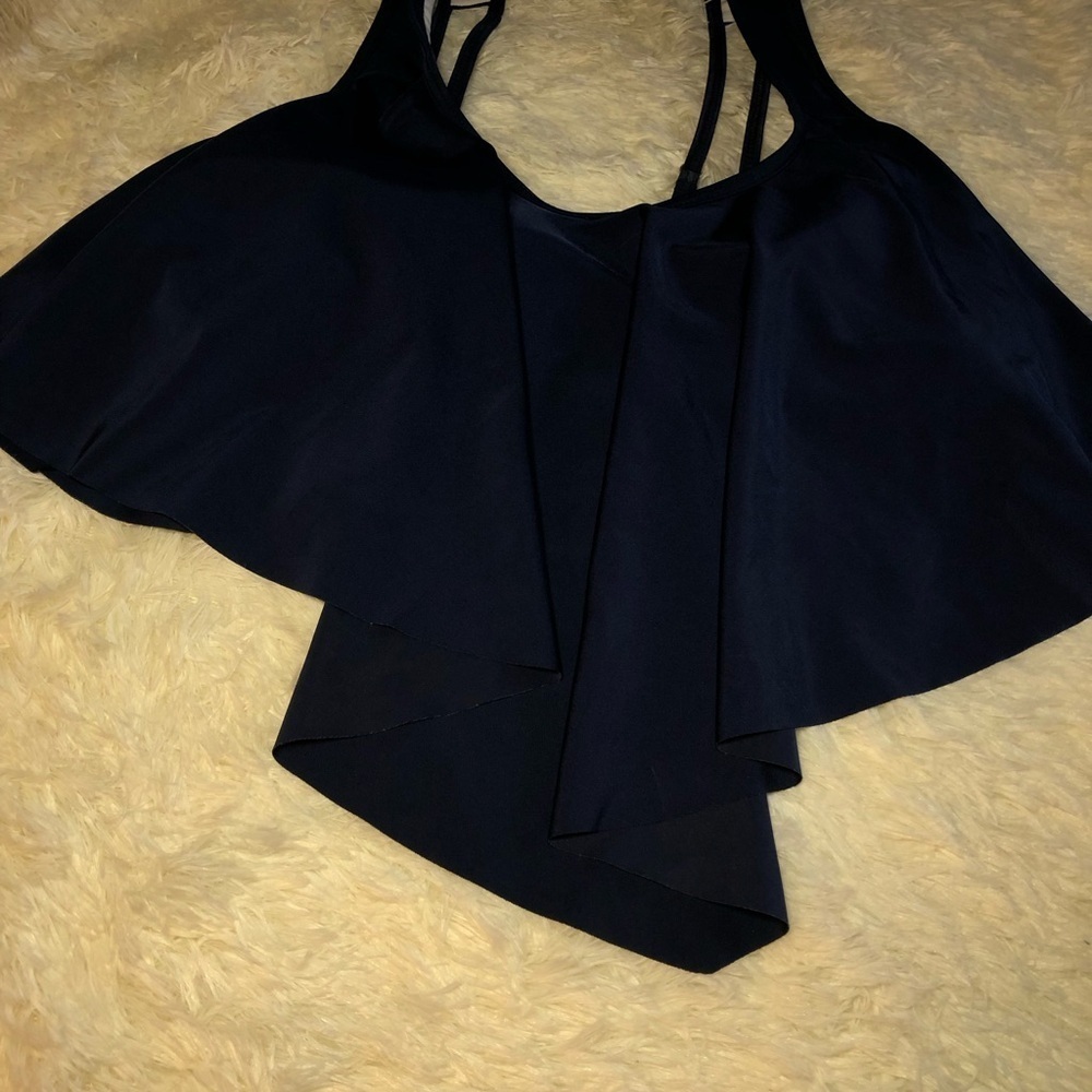 Vibrant Navy Blue Bikini with Adjustable Straps and Quick-Dry Fabric XXL - Picture 4 of 12